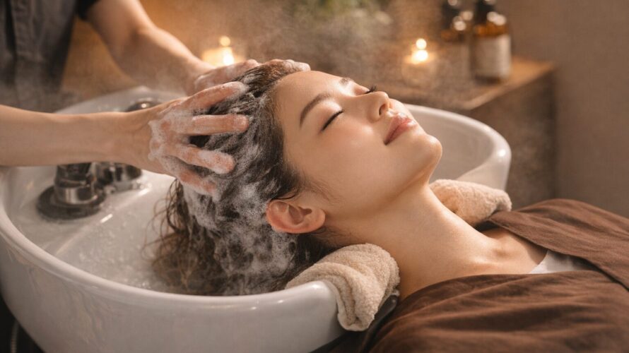 ヘッドスパ　ヘアケア　頭皮ケア